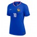 Echipament fotbal Franţa Kylian Mbappe #10 Tricou Acasa European 2024 pentru femei maneca scurta